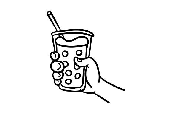 Refreshing Drink with Ice