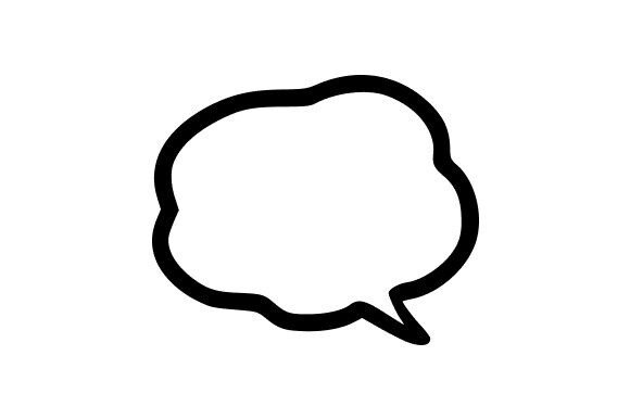 Simple Speech Bubble: A Classic Communication Icon