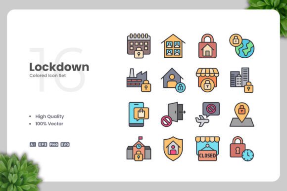 Unlocking Creativity with Lockdown Colored Icons